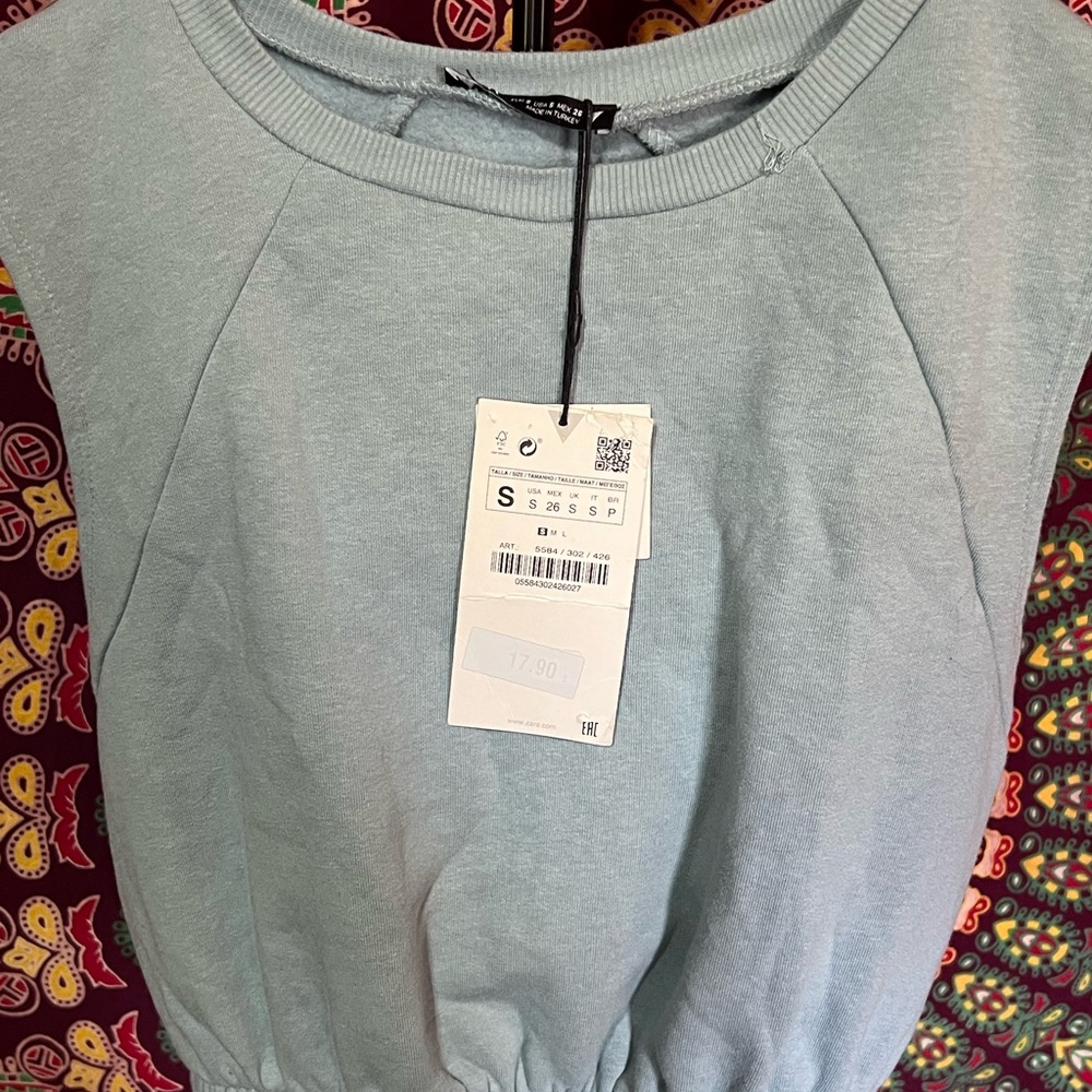 Zara Women's Soft Blue
